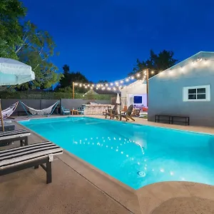  Holiday home Angel&rose Universal Hollywood Heated Pool House King Bed